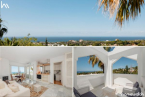 Apartment, close to the beach and sea views, in Marbella